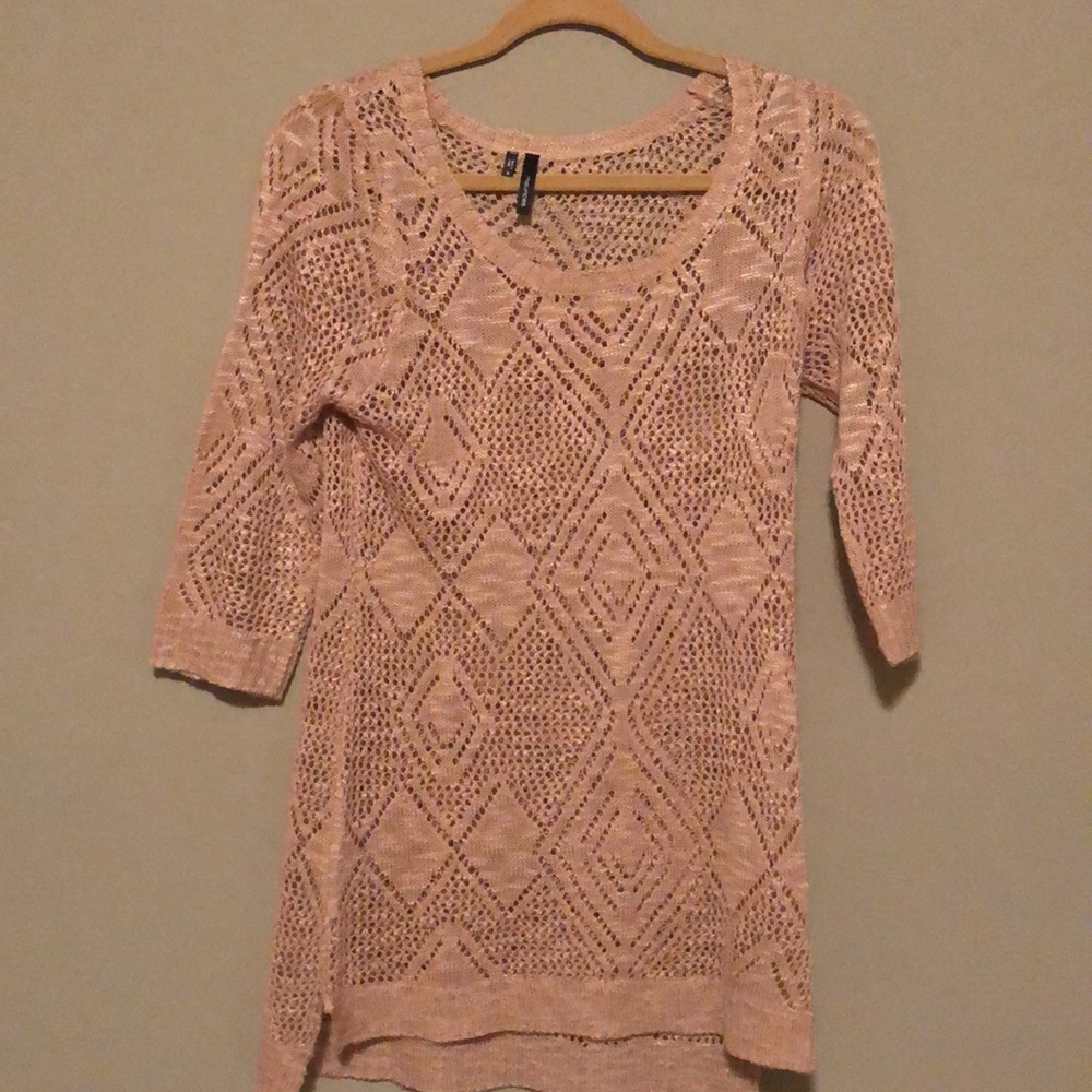 Lace sweater